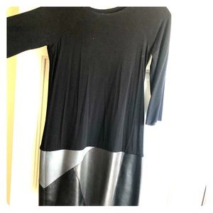 Bailey 44 leather genuine leather dress